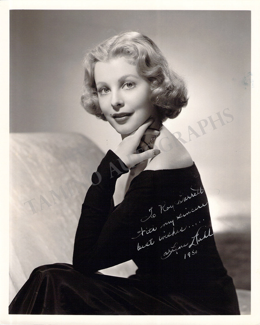Dahl, Arlene - Signed Photograph 1950