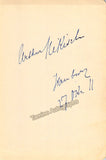Nikisch, Arthur - Signed Album Page 1911