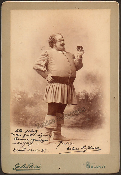 Pessina, Arturo - Signed Photograph in Falstaff