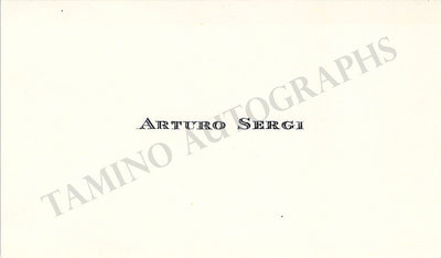 Sergi, Arturo (1964)