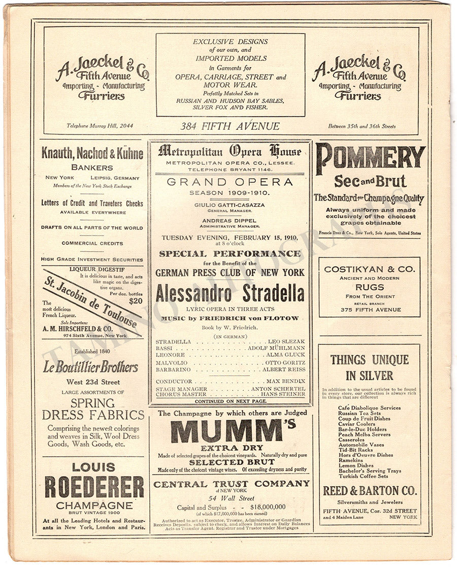 Metropolitan Opera Program