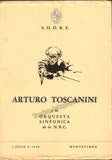 Toscanini, Arturo - Concert Program Montevideo 1940