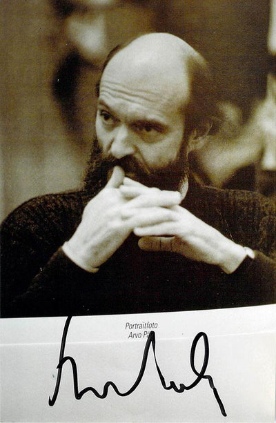 Part, Arvo - Signed Photo