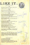 As You Like It - Program Signed by All Cast 1976