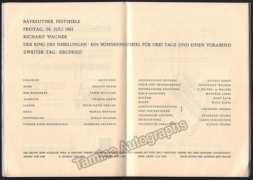 Astrid Varnay signature on Bayreuth Siegfried program S2123 2 cast page WM 58bf11d3 de09 408b 8aee 70e7cc3c0bf1