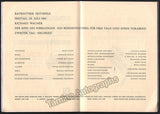 Varnay, Astrid - Signed Program 1961