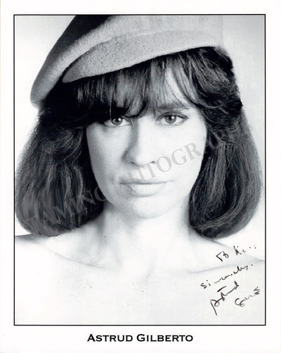 Gilberto, Astrud - Signed Photograph