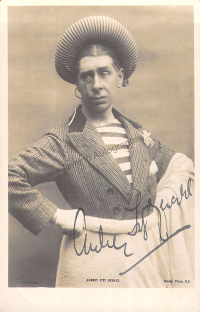 Fitzgerald, Aubrey - Signed Photograph