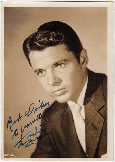 Murphy, Audie - Signed Photograph