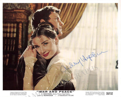 Hepburn, Audrey - Signed Photo in "War and Peace"