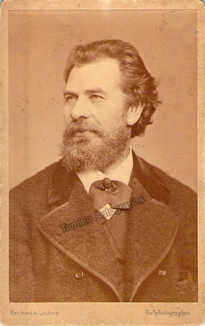 Fricke, August - Unsigned Mini-Cabinet Photo