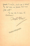 Holmes, Augusta - Autograph Letter Signed 1894