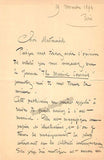 Holmes, Augusta - Autograph Letter Signed 1894