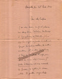 De Castro, Augusto - Autograph Letter Signed