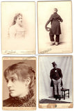 Austrian and German Theater Actor Cabinet Photo Lot