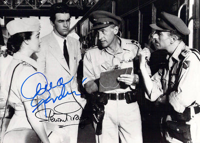 Gardner, Ava - Granger, Stewart - Signed Photograph in "Bhowani Junction"