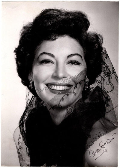 Gardner, Ava - Large Signed Photo