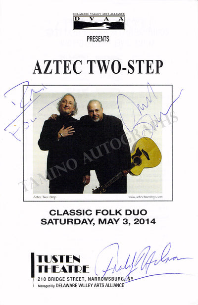 Aztec Two-Step - Signed Program
