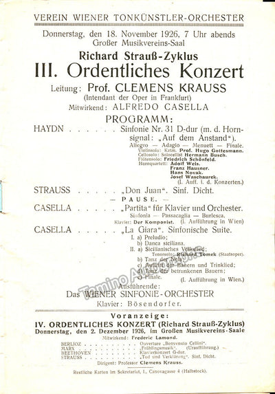 CASELLA, Alfredo
