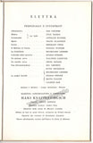 Knappertsbusch, Hans - Heger, Robert - Program Teatro Dell´Opera 1951