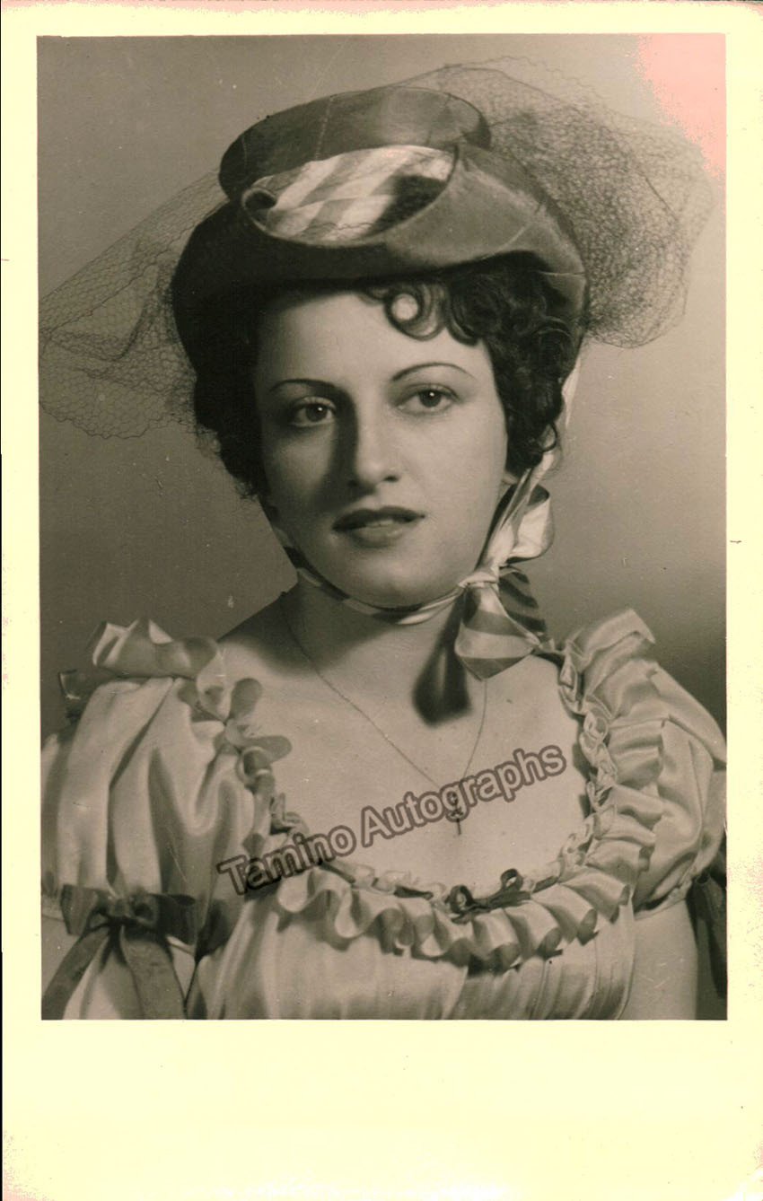 Vienna State Opera - Unsigned Photo Lot 1940s-50s - Tamino