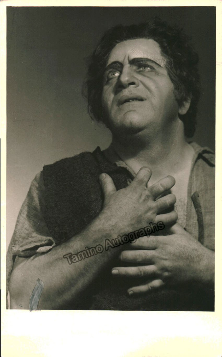 Vienna State Opera - Unsigned Photo Lot 1940s-50s - Tamino