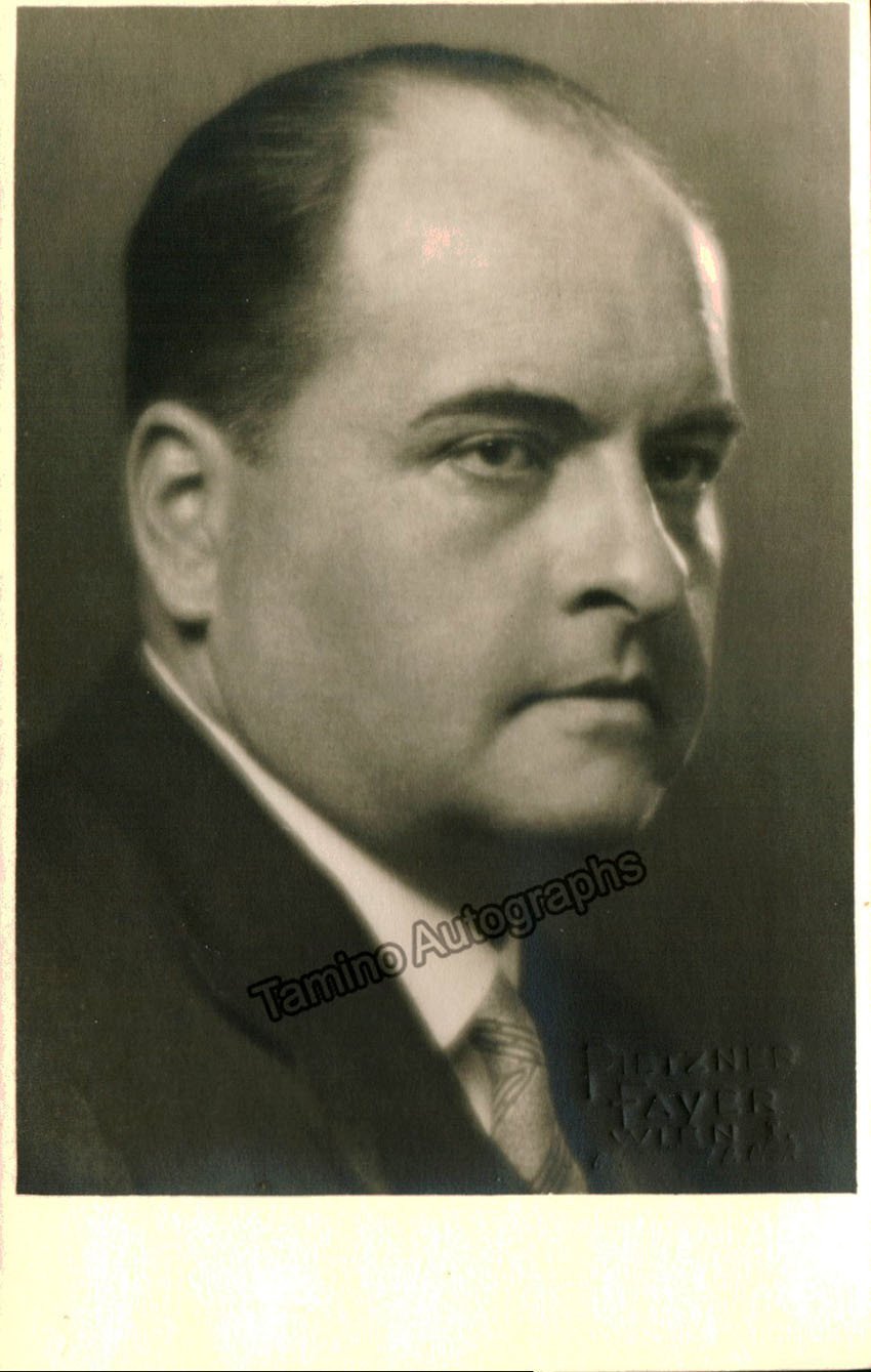 Vienna State Opera - Unsigned Photo Lot 1940s-50s - Tamino