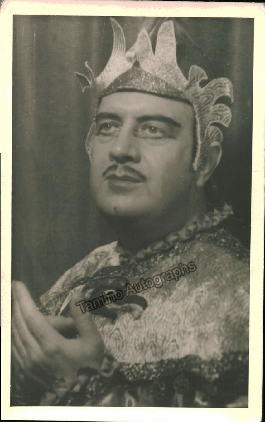 Vienna State Opera - Unsigned Photo Lot 1940s-50s - Tamino