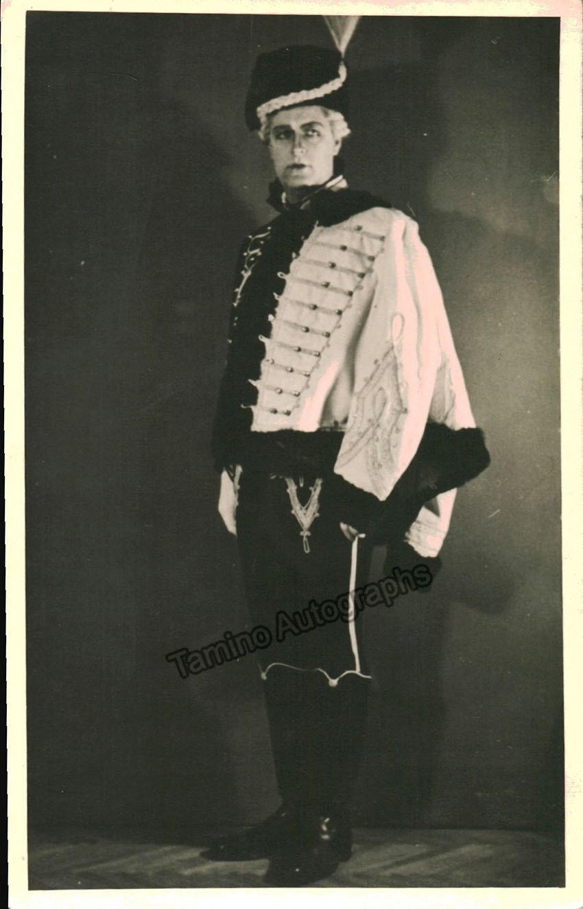 Vienna State Opera - Unsigned Photo Lot 1940s-50s - Tamino