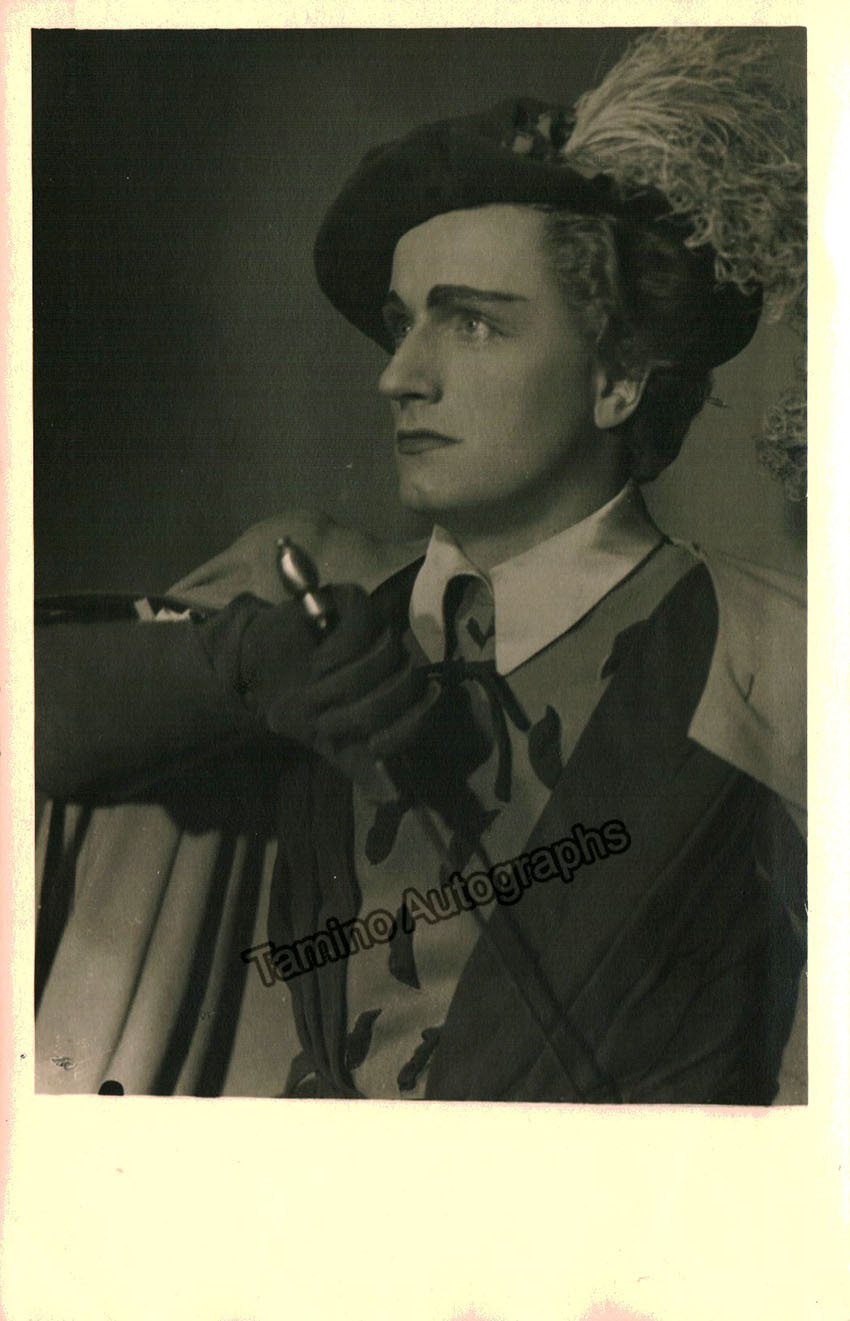 Vienna State Opera - Unsigned Photo Lot 1940s-50s - Tamino