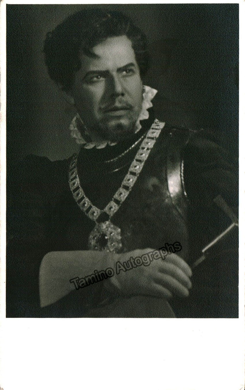 Vienna State Opera - Unsigned Photo Lot 1940s-50s - Tamino