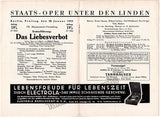 Kleiber, Erich - Lot of 4 Programs Berlin 1931-1933