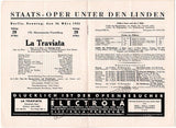 Kleiber, Erich - Lot of 4 Programs Berlin 1931-1933