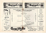 Elman, Mischa - Concert Program & Playbill - Lima, Peru 1939