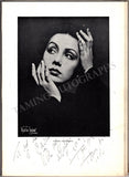 De Basil, Colonel W. - Massine, Leonide & Others - Signed Program Ballet Russes 1936