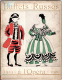 Ballet Russes Diaghilev - Program Paris 1919-1920