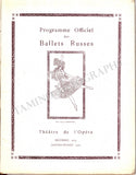Ballet Russes Diaghilev - Program Paris 1919-1920