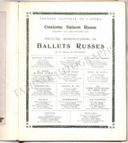 Ballet Russes Diaghilev - Program Paris 1919-1920