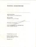 Zukerman, Pinchas - Barenboim, Daniel - Double Signed Program London 1971