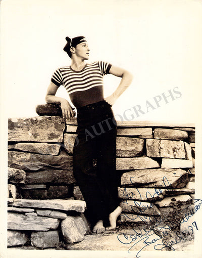 Mumaw, Barton - Signed Photograph 1937