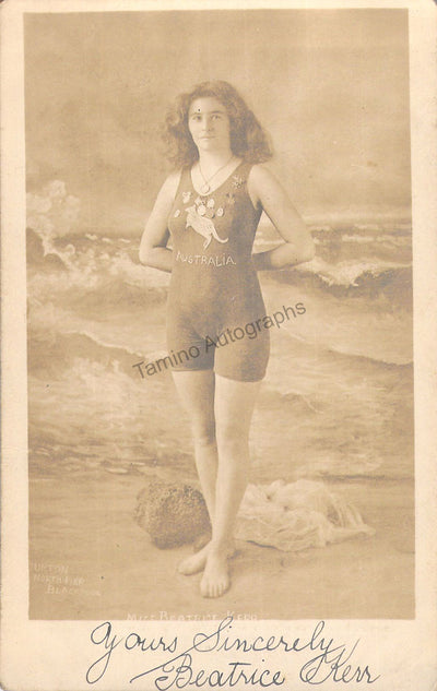 Kerr, Beatrice - Signed Photograph