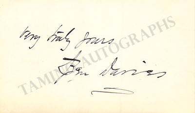 Davies, Ben - Signature Cut + Photo