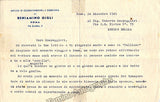 Gigli, Beniamino - Typed Letter Signed + Note