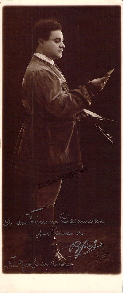 Gigli, Beniamino - Signed Photo in Tosca