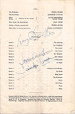 Britten, Benjamin & Others - Signed Program The Turn of the Screw 1954