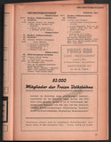 Furtwangler, Wilhelm and others - Berliner Festwochen Program 1953