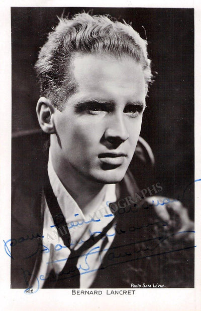 Lancret, Bernard - Signed Photograph