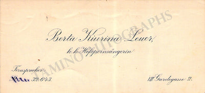 Kiurina-Leuer, Berta