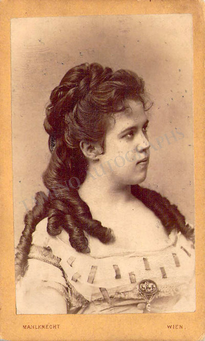 Ehnn, Bertha - Vintage CDV Unsigned