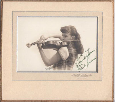 Somach, Beverly - Signed Photograph